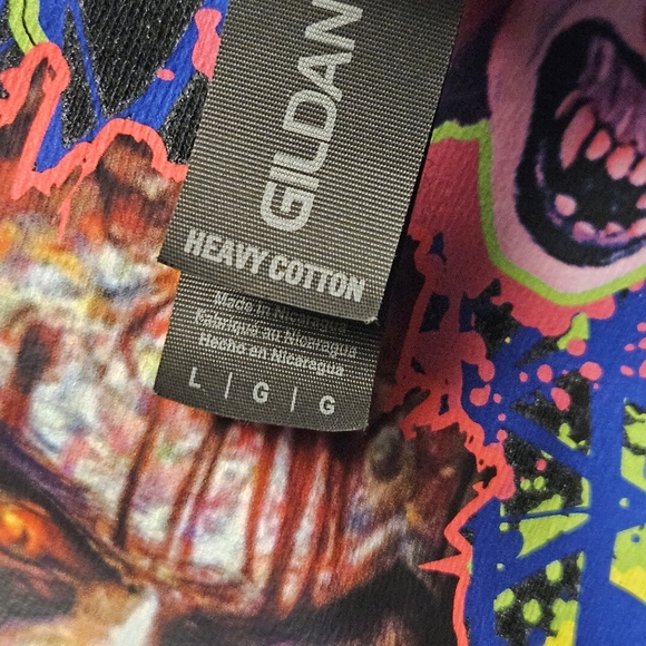 Killer Clowns neon circus Graphic tshirt halloween - Picture 7 of 10